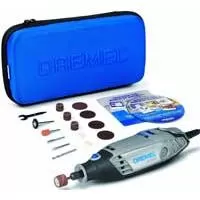 Višenamenski alat Dremel 3000 F0133000JC Višenamenski alat Dremel 3000 F0133000JC - Višenamenski alat jedinstvenog ergonomskog dizajna, sa inovativnom EZ zavrtnom kapicom bez upotrebe ključa za promenu pribora. Idealan za korisnike koji vole detaljne zadatke.