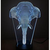 Kliknite za detalje - 3D LED Lampa Illusions by Black Cut Elephant Cold White