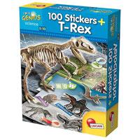 Kliknite za detalje - Mali Genije T-Rex i 100 stikera dinosaurusa Lisciani 35174