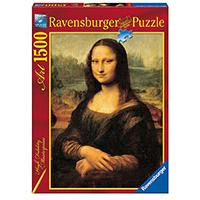 Kliknite za detalje - Ravensburger puzzle Art - Leonardo da Vinci - Mona Lisa 1500 delova RA16225