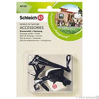 Kliknite za detalje - Schleich Figure Domaće životinje - Konji - Sedlo i uzde 42125