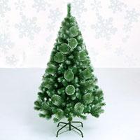 Kliknite za detalje - Novogodišnja Jelka 150 cm Zelena sa belim vrhovima