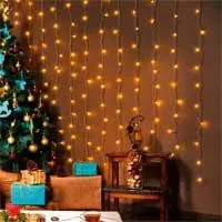 Kliknite za detalje - Svetleća LED zavesa 90x140cm sa 126 toplo belih LED Kliknite za detalje - Svetleća LED zavesa 90x140cm sa 126 toplo belih LED