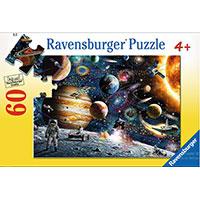 Kliknite za detalje - Ravensburger puzzle Dečije puzle - 60 - 1:1 - Outer Space - Svemir  60 delova RA09615