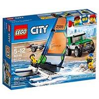 Kliknite za detalje - LEGO® City kocke Vozila - Katamaran i džip 60149