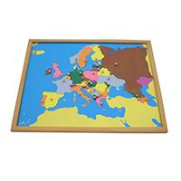 Kliknite za detalje - Montesori - puzzle Evropa ATG0075
