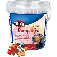Kliknite za detalje - Poslastice za pse 500g Soft Snack Bony Mix govedina piletina jagnjetina losos Trixie 31496