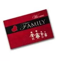 Kliknite za detalje - Otirač Homelike We are family 40x60cm 40611 Kliknite za detalje - Otirač Homelike We are family 40x60cm 40611