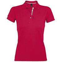 Kliknite za detalje - Sols Ženska majica sa kragnom i kratkim rukavima vel. L Portland Women Red 00575