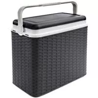 Kliknite za detalje - Piknik frižider ratan antracit 24L Kliknite za detalje - Piknik frižider ratan antracit 24L