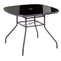 Kliknite za detalje - Baštenski Sto Sa Staklom Faro 90x90x72 cm Kliknite za detalje - Baštenski Sto Sa Staklom Faro 90x90x72 cm