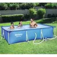 Kliknite za detalje - Bestway 56411 Pravougaoni bazen sa čeličnom konstrukcijom 300 x 201 x 66 Kliknite za detalje - Bestway 56411 Pravougaoni bazen sa čeličnom konstrukcijom 300 x 201 x 66