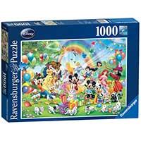 Kliknite za detalje - Ravensburger Puzzle 1000 delova - Disney - Mikijev rođendan 19019