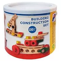 Kliknite za detalje - Woodyland Drveni građevinski set u kantici 100 delova 95001 Kliknite za detalje - Woodyland Drveni građevinski set u kantici 100 delova 95001