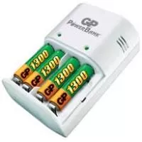 GP PowerBank - NiMH AA/AAA punjač za baterije sa baterijama GP PowerBank - NiMH AA/AAA punjač za baterije sa baterijama -