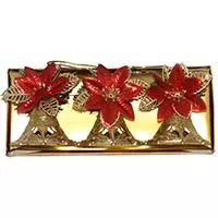 Kliknite za detalje - Ukrasi za jelku u obliku zvona zlatne boje 3 kom Kliknite za detalje - Ukrasi za jelku u obliku zvona zlatne boje 3 kom