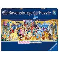 Kliknite za detalje - Puzzle Ravensburger Panorama 1000 delova -  Disney Group Photo 15109