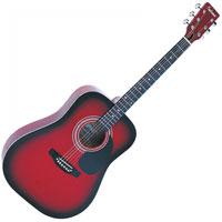 Kliknite za detalje - Akustična gitara Falcon Red Burst FG100R