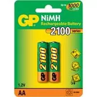 GP NiMH punjive baterije AA 2100 mAh - pakovanje 2 kom. GP NiMH punjive baterije AA 2100 mAh - pakovanje 2 kom. -