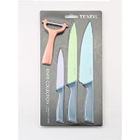 Kliknite za detalje - Set 3 noža i ljuštač Texell TNT-S238