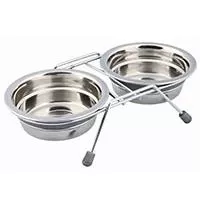 Kliknite za detalje - Posude 11cm na stalku za hranjenje pasa Trixie 25230 Kliknite za detalje - Posude 11cm na stalku za hranjenje pasa Trixie 25230