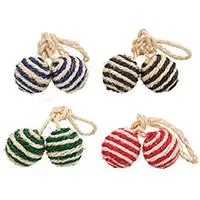 Kliknite za detalje - TRIXIE Igračka za mačke LOPTICE NA KANAPU 2kom od sisala Kliknite za detalje - TRIXIE Igračka za mačke LOPTICE NA KANAPU 2kom od sisala