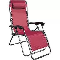 Kliknite za detalje - Baštenska podesiva stolica sa jastukom Messina Red Kliknite za detalje - Baštenska podesiva stolica sa jastukom Messina Red