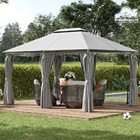 Kliknite za detalje - Gazebo Sa Zavesama - 3x4 m Bagheria Belize