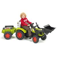 Kliknite za detalje - Falk Toys Dečji traktor na pedale sa prikolicom i utovarivačem 1040AM