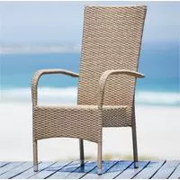 Kliknite za detalje - Baštenska stolica sa visokim naslonom Byorn Natur Kliknite za detalje - Baštenska stolica sa visokim naslonom Byorn Natur