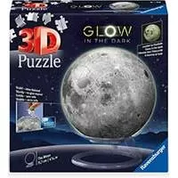 Kliknite za detalje - 3D Puzzle Mesec koji svetli u mraku 72 dela Ravensburger 11586 Kliknite za detalje - 3D Puzzle Mesec koji svetli u mraku 72 dela Ravensburger 11586
