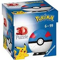 Kliknite za detalje - 3D Puzzle slagalica Poke lopta Great Pokemon 54 dela Ravensburger 11265 Kliknite za detalje - 3D Puzzle slagalica Poke lopta Great Pokemon 54 dela Ravensburger 11265