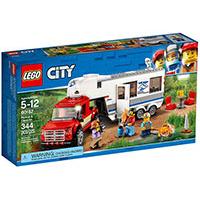 Kliknite za detalje - LEGO® City Kocke Kamp prikolica 60182
