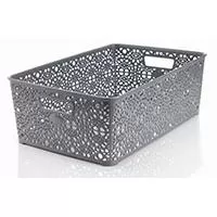 Kliknite za detalje - Korpa Monako XL siva Kliknite za detalje - Korpa Monako XL siva