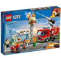 Kliknite za detalje - LEGO® City Kocke - Vatrogasci - Gašenje požara u Burger Baru 60214