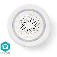 Kliknite za detalje - Smart Wi-Fi Alarmna sirena Nedis WIFISI10CWT Kliknite za detalje - Smart Wi-Fi Alarmna sirena Nedis WIFISI10CWT