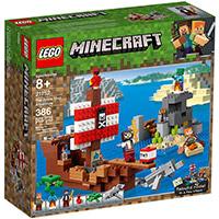 Kliknite za detalje - LEGO® Kocke Minecraft - Piratski brod 21152
