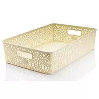 Kliknite za detalje - Korpa za kuhinju i kupatilo Monako L bež Kliknite za detalje - Korpa za kuhinju i kupatilo Monako L bež