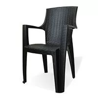 Kliknite za detalje - Stolica ratan Amelia crna Kliknite za detalje - Stolica ratan Amelia crna