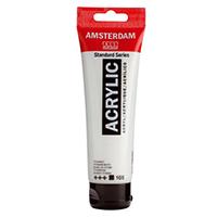 Kliknite za detalje - TALENS Amsterdam All Acrylics Standard Series- Akrilna boja Titanium White 105 120ml 680105