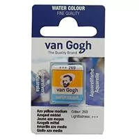 Kliknite za detalje - TALENS Van Gogh Water Colour Pan - Akvarel boja u panu AZO ŽUTA 13g 2 komada 687269 Kliknite za detalje - TALENS Van Gogh Water Colour Pan - Akvarel boja u panu AZO ŽUTA 13g 2 komada 687269