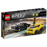 Kliknite za detalje - LEGO® Speed Champions Kocke - Dodge Challenger SRT Demon i Dodge Charger R/T 75893