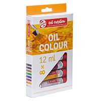 Kliknite za detalje - TALENS Art Creation Oil Colour Set - Komplet uljanih boja 8x12ml 699108