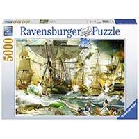 Kliknite za detalje - Ravensburger Puzzle 5000 delova - Bitka na otvorenom moru 13969