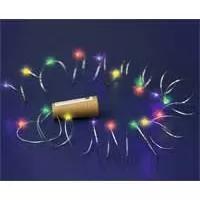 Kliknite za detalje - Dekorativne LED lampice na baterije Multicolor 20 LED MLD20/M Kliknite za detalje - Dekorativne LED lampice na baterije Multicolor 20 LED MLD20/M
