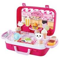 Kliknite za detalje - Dečiji set za kolače u koferu Luna Toys 64448