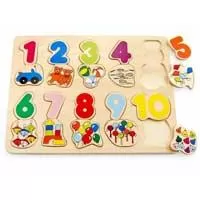 Kliknite za detalje - Pino Toys Drvena slagalica Brojevi Kliknite za detalje - Pino Toys Drvena slagalica Brojevi