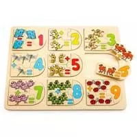 Kliknite za detalje - Pino Toys Drvena slagalica Matematika Kliknite za detalje - Pino Toys Drvena slagalica Matematika