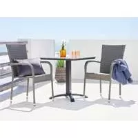 Kliknite za detalje - Baštenska garnitura Mirtis Grey Sto i dve stolice Kliknite za detalje - Baštenska garnitura Mirtis Grey Sto i dve stolice