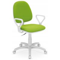 Kliknite za detalje - Kancelarijska radna stolica zelena Regal White GTP M-38
